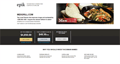 Desktop Screenshot of mexgrill.com